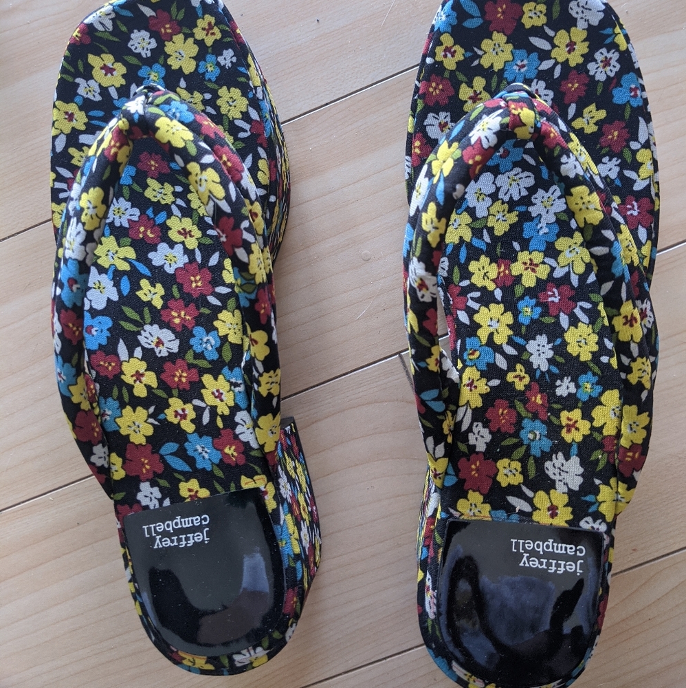 Jeffrey Campbell luau sandals